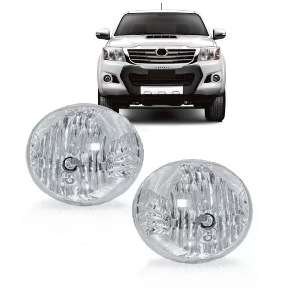 Par Farol Milha Auxiliar Hilux Sw4 2012 A 2014 S/suporte