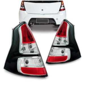 Par Lanterna Sandero Stepway 2012 2013 2014 Traseira Fumê Fumê