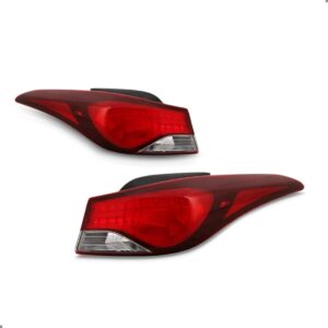 Par Sinaleira Traseira Elantra 2014 2015 2016 Canto