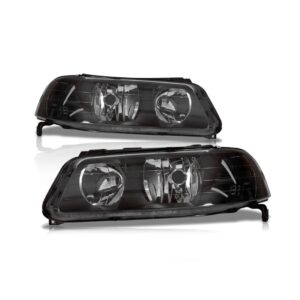 Par Farol Gol G3 1999 A 2003 Foco Duplo Mascara Negra