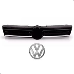 Tela Frontal Com Emblema Gol Voyage G7 16/18 Friso Cromado Plástico
