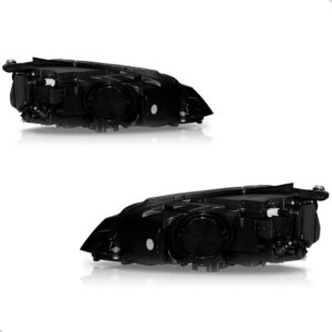 Par Farol Vw Golf 2014 2015 2016 C/ Led E Friso Cromado