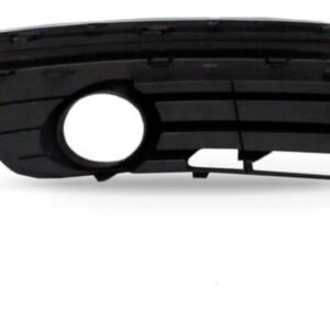 Par Moldura Milha Auxiliar Jetta 2006 A 2010 C/friso Cromado Preto