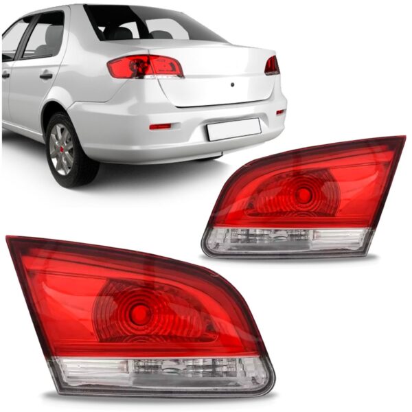 Par Sinaleira Traseira Da Mala Siena 2008 2009 10 11 12 203