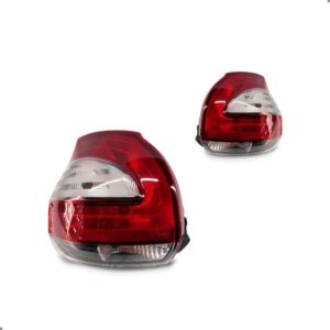 Par Lanterna Traseira Mobi 2016 2017 2018 Vermelho