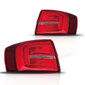 Par Lanterna Traseira Jetta 2016 2017 2018 Com Led Esquerdo