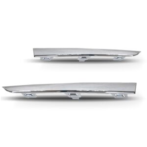 Par Friso Parachoque Traseiro Crv 2018 A 2019 Cromado