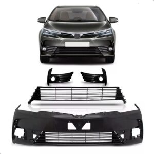 Envolvente Para Toyota Corolla 2018 2019 C/ Grades 1a Linha  Preto