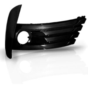 Par Grade Parachoque Dianteiro Corolla 2018 C/ Furo Preto- Preto