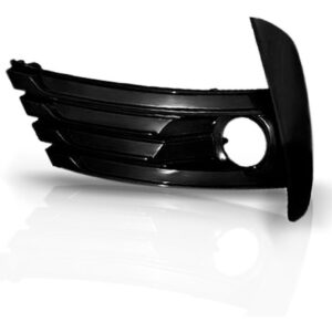 Par Grade Parachoque Dianteiro Corolla 2018 C/ Furo Preto- Preto