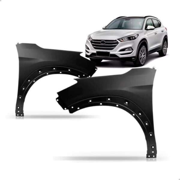 Par Paralama Para Hyundai New Tucson 2016 2017 2018 2019