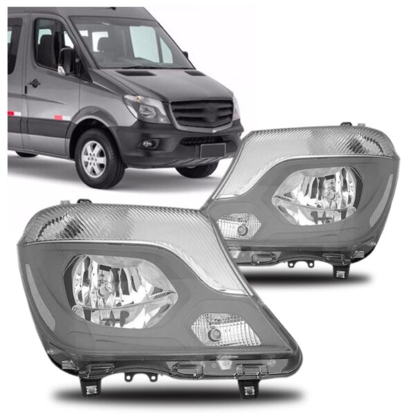 Par Farol Sprinter 16 2017 2018 Elétrico Com Motor Promoção