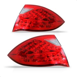 Par Sinaleira Traseira Cayenne Turbo S 2012 13 2014 Com Led