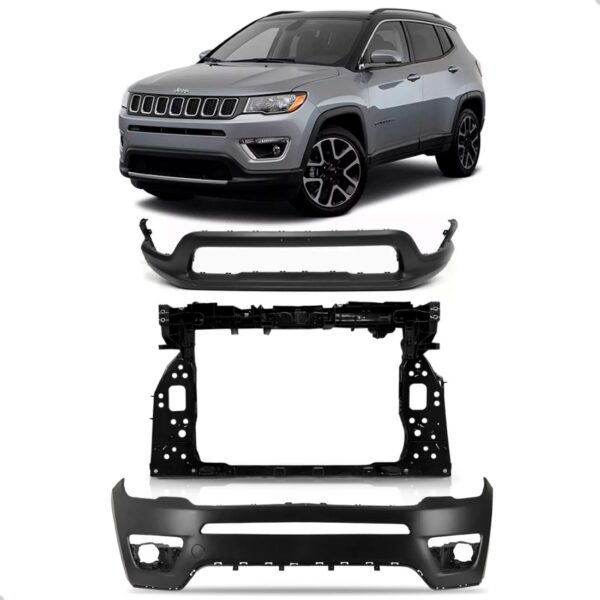 Kit Envolvente E Painel Mini Frente Jeep Compass 2017 A 2021