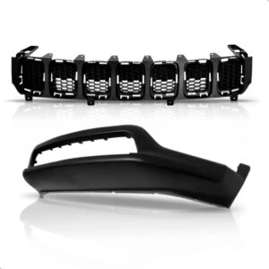 Parachoque Jeep Compass Completo Flex 2017 A 2021 + Daylight Preto