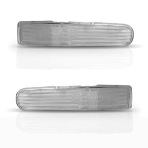 Par Lente Sinaleira Retrovisor Onix 2013 2014 2015 Cristal