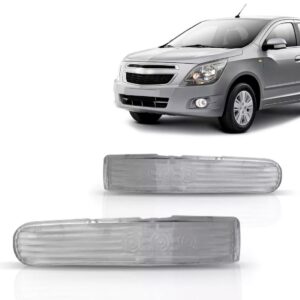 Par Lente Sinaleira Retrovisor Cobalt 2012 2013 2014 2015 Transparente