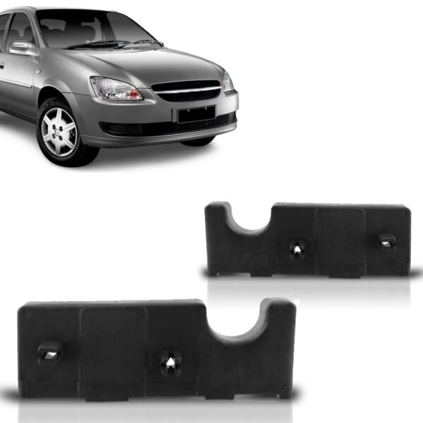 Par Guia Parachoque Dianteiro Corsa Classic 2010 A 2014