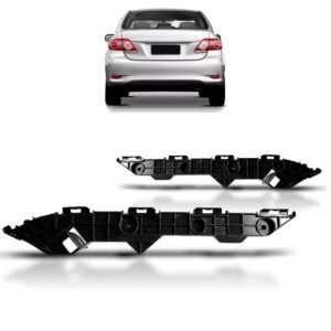 Par Guia Parachoque Traseiro Corolla 2008 A 2014