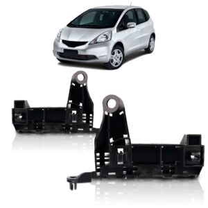 Par Guia Parachoque Dianteiro Fit 2009 A 2012