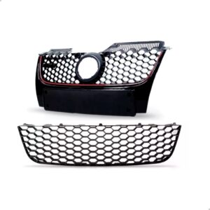 Kit Grade Para Jetta Gli Gti Colméia 2007 2008 2009 2010 Preto