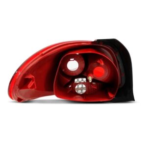 Jogo Sinaleira Traseira Peugeot 207 11 12 13 14 Sedan Bicolo Vermelho