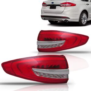 Par Sinaleira Traseira Para Ford Fusion 2017 2018 2019