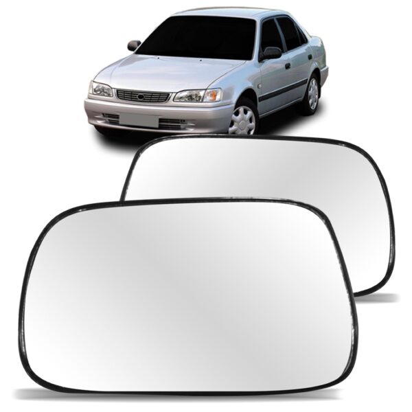 Par Lente Retrovisor Corolla 1998 1999 2000 2001 Direito + Esquerdo
