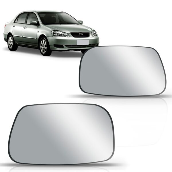 Par Lente Retrovisor Corolla 2003 2004 2005 2006 2007 2008