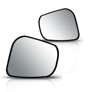 Par Lente Retrovisor Pajero Full 2008 A 2021 C/ Aquecimento Esquerdo + Direito