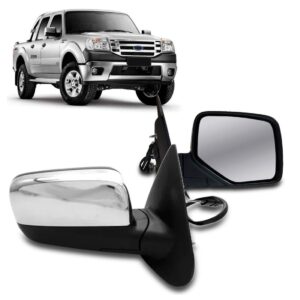 Par Retrovisor Ranger 2010 2011 2012 Elétrico Cromado