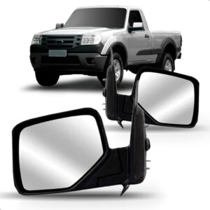 Par Retrovisor Ranger 2010 2011 2012 Manual Capa Cromada