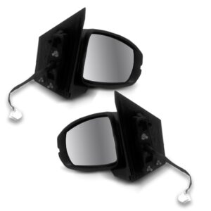 Par Retrovisor City 2014 Á 2018 Preto Elétrico C/ Sinaleira Esquerdo + Direito