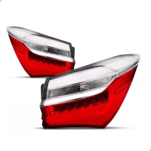 Par Lanterna Canto Traseira Corolla 2018 E 2019 Com Led