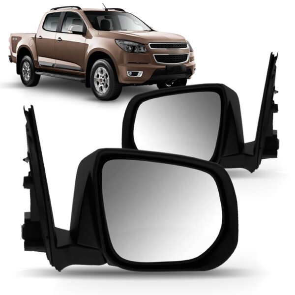 Par Retrovisor S10 2012 A 16 Eletrico Retratil Com Sinaleira