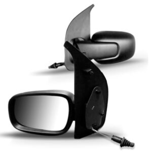 Par Retrovisor Uno 2015 16 17  2018 Texturizado C/ Controle