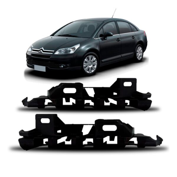 Par Suporte Guia Do Parachoque C4 2007 2008 2009 2010 2011.