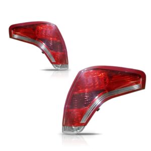 Par Sinaleira Para Citroen C4 Pallas Sedan 2007 A 2012 Vermelho Ambos Lados
