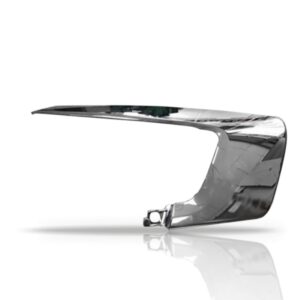 Par Moldura Cromada Superior Parachoque Asx 2017 2018