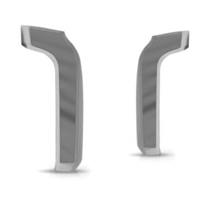 Par Moldura Parachoque Pajero Full 2015 A 2021 Cromado