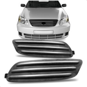 Par Moldura Milha Corolla 2005 2006 2007 2008 Sem Furo Preto