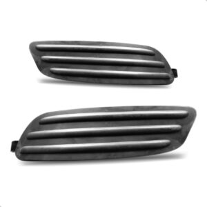 Par Moldura Milha Corolla 2005 2006 2007 2008 Sem Furo Preto