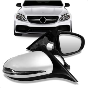 Par Retrovisor C180 C200 15 A 18 Com Sinaleira E Aquecimento