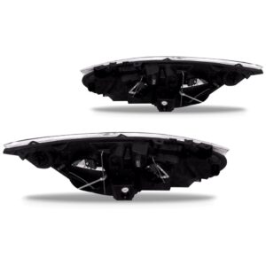 Par Farol Peugeot 307 2007 08 09 A 2012 Elétrico Com Motor Esquerdo