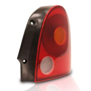 Par Lanterna Parachoque Traseiro Chery Qq 2010 A 2014 Tricolor