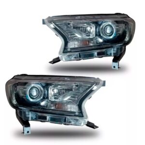 Par Farol Ranger 2016 A 2018 Manual/ Elétrico Mascara Negra Direito