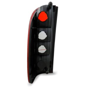 Par Sinaleira Traseira S10 Pit-bull 2010 A 2011 Cristal Vermelho