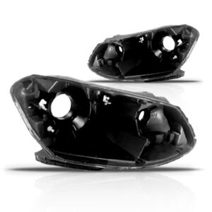 Par Carcaça Farol Dianteiro Gol Gvii  2016 2017 2018. Preto