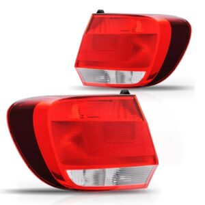 Par Lanterna Traseira Gol G6 12 13 14 15 16 Borda Fumê