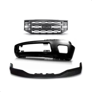 Kit Envolvente Ranger 2010 A 2012 Dianterio C/ Spoiler Preto Preto